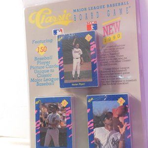 Classic Major League Baseball Trading Cards Board Game 1990 Brand New